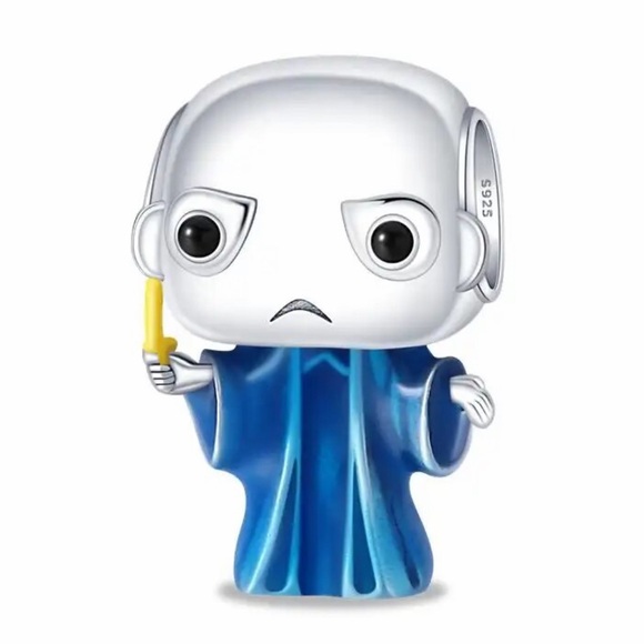 NWOT Harry Potter Lord Voldemort Charm Sterling Silver 925 - Picture 1 of 13